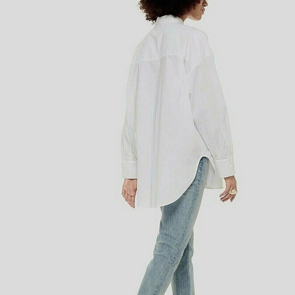 Kate Spade New York Poplin Tie Neck Blouse ⭐️⭐️ - Picture 7 of 7